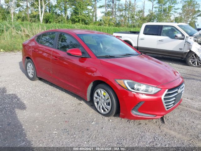 hyundai elantra se 2017 5npd74lf7hh168026