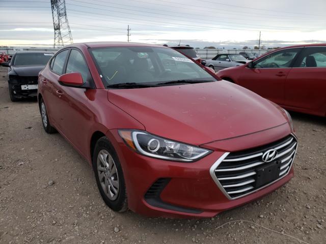 hyundai elantra se 2017 5npd74lf7hh171427