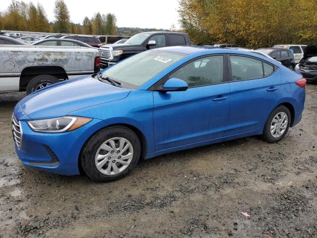 hyundai elantra 2017 5npd74lf7hh175770