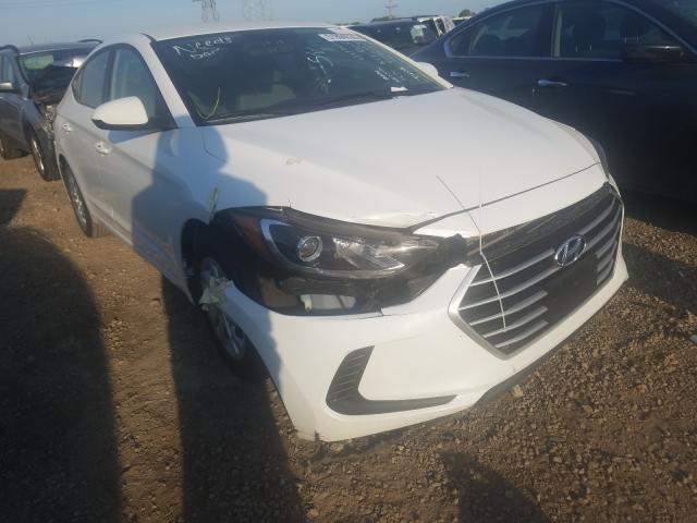 hyundai elantra se 2017 5npd74lf7hh189975