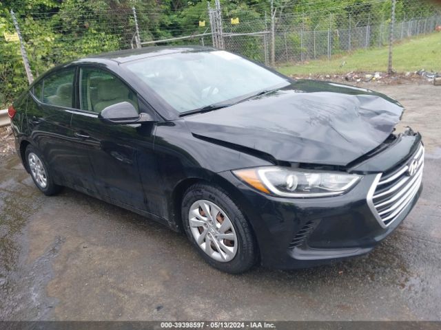 hyundai elantra 2017 5npd74lf7hh194027