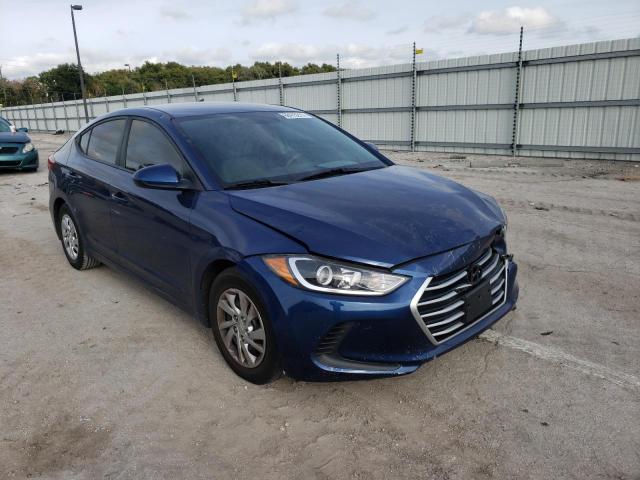 hyundai elantra se 2017 5npd74lf7hh196554