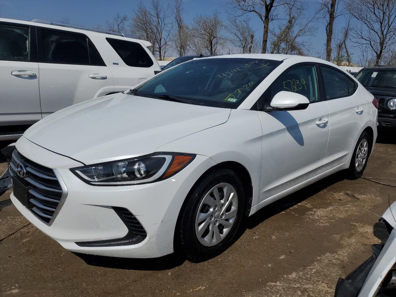 hyundai elantra 2017 5npd74lf7hh199017