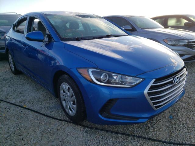 hyundai elantra se 2017 5npd74lf7hh212364