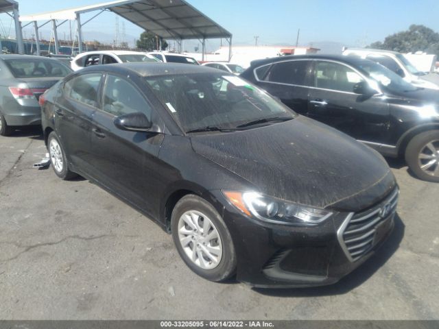 hyundai elantra 2018 5npd74lf7jh217666