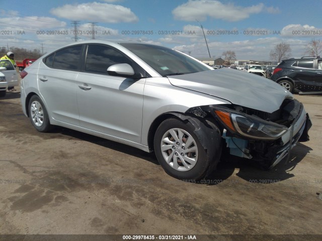 hyundai elantra 2018 5npd74lf7jh220891