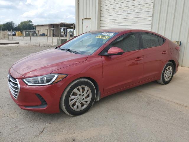 hyundai elantra se 2018 5npd74lf7jh224021