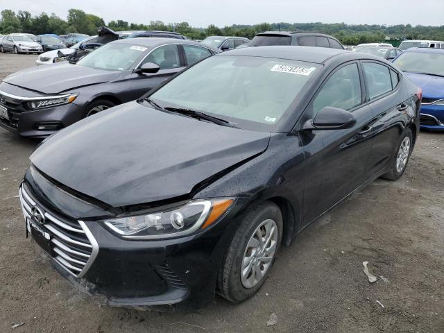 hyundai elantra se 2018 5npd74lf7jh262557