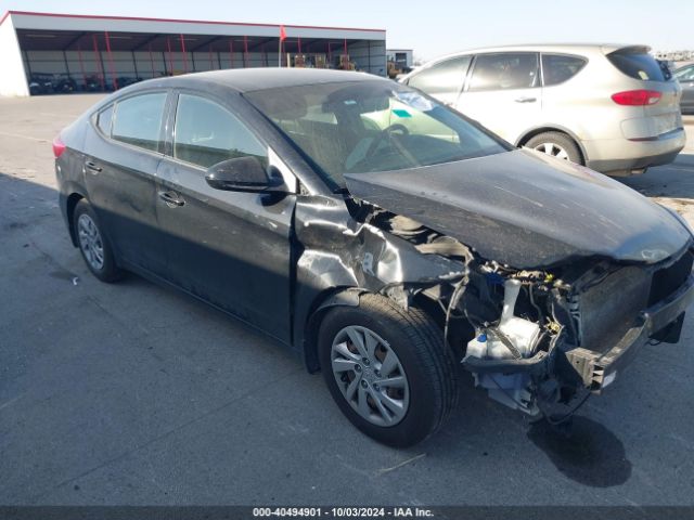 hyundai elantra 2018 5npd74lf7jh273395