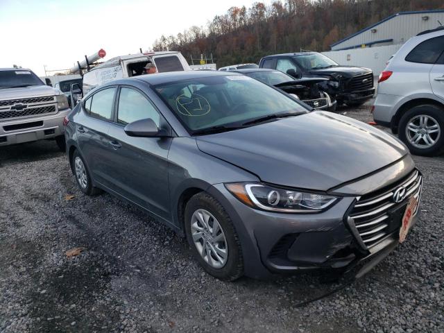 hyundai elantra se 2018 5npd74lf7jh283330