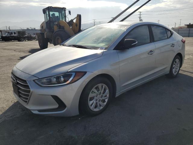 hyundai elantra se 2018 5npd74lf7jh310543