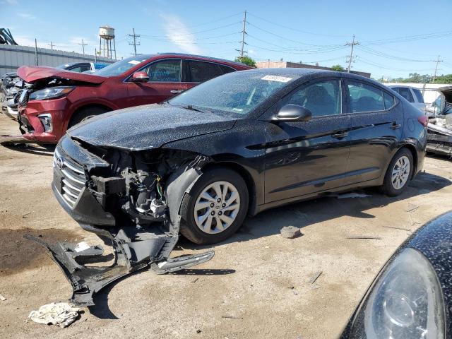 hyundai elantra se 2018 5npd74lf7jh342845