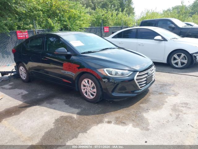 hyundai elantra 2018 5npd74lf7jh347592