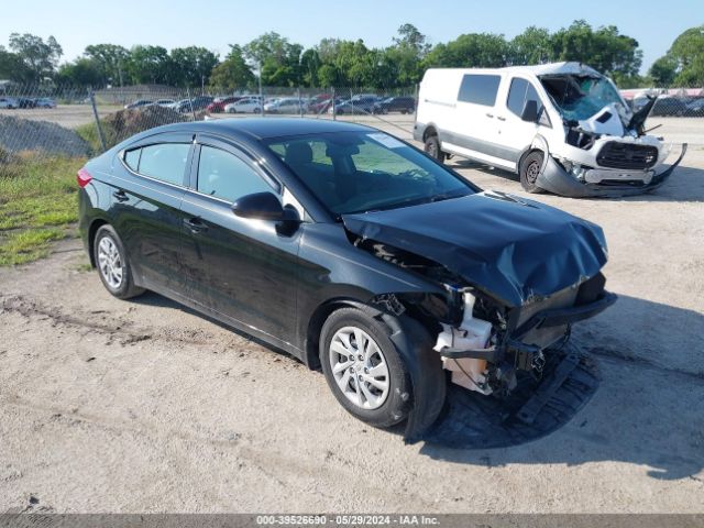 hyundai elantra 2018 5npd74lf7jh386442