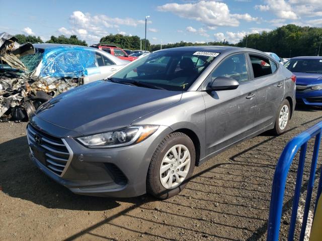 hyundai elantra se 2018 5npd74lf7jh397621