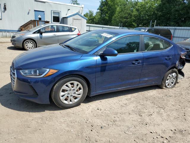 hyundai elantra 2018 5npd74lf7jh401067