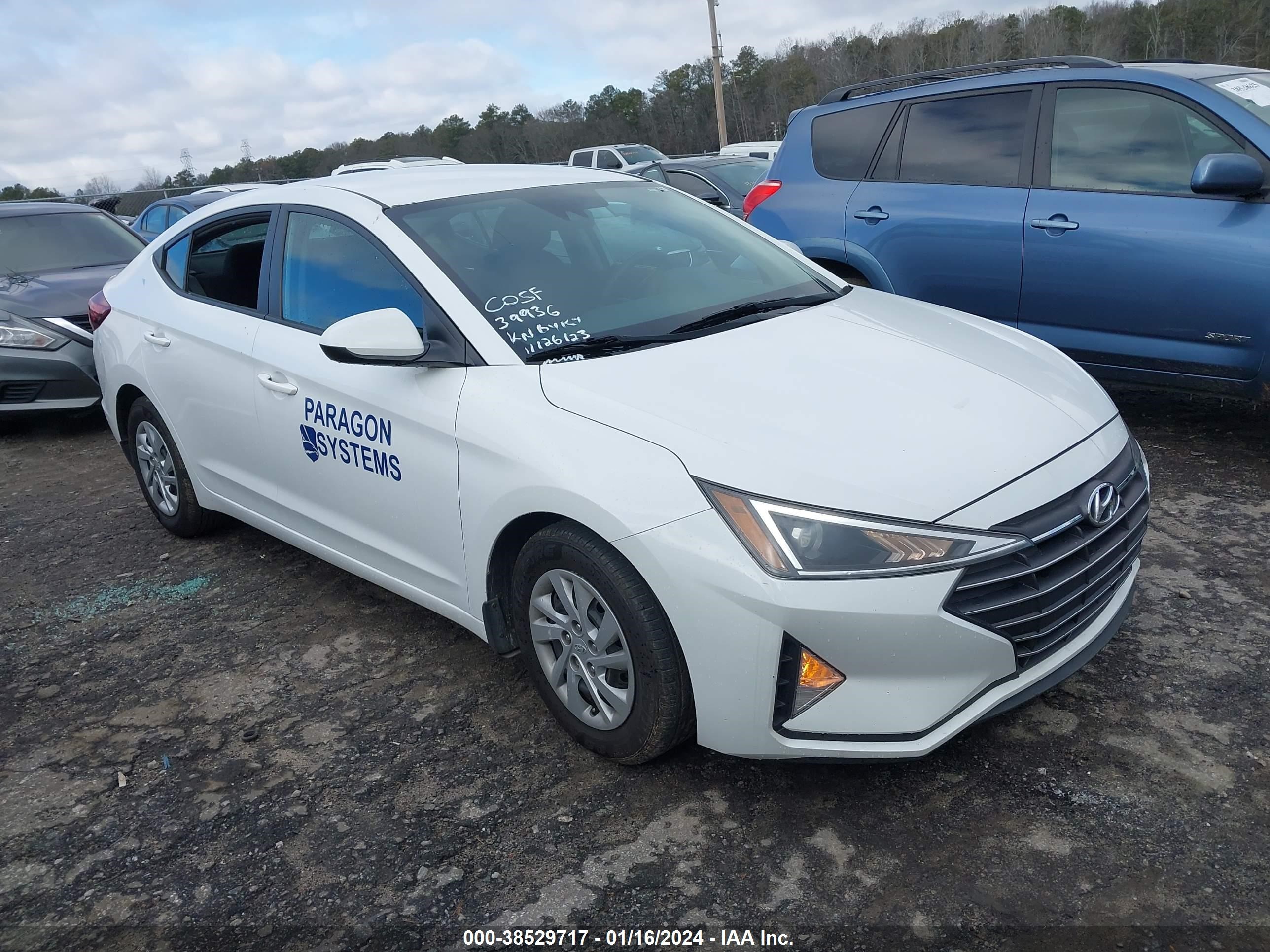 hyundai elantra 2020 5npd74lf7lh503357