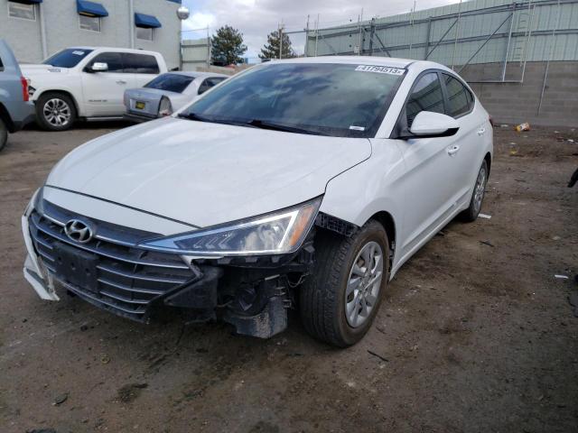 hyundai elantra se 2020 5npd74lf7lh513452