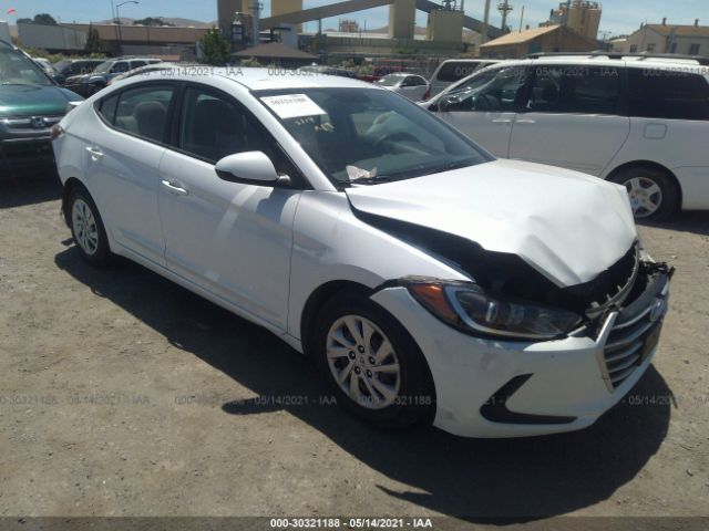 hyundai elantra 2017 5npd74lf8hh127209