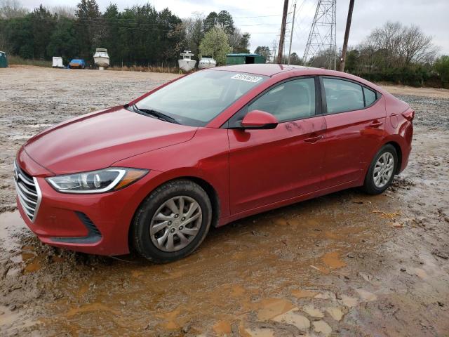 hyundai elantra se 2017 5npd74lf8hh154524