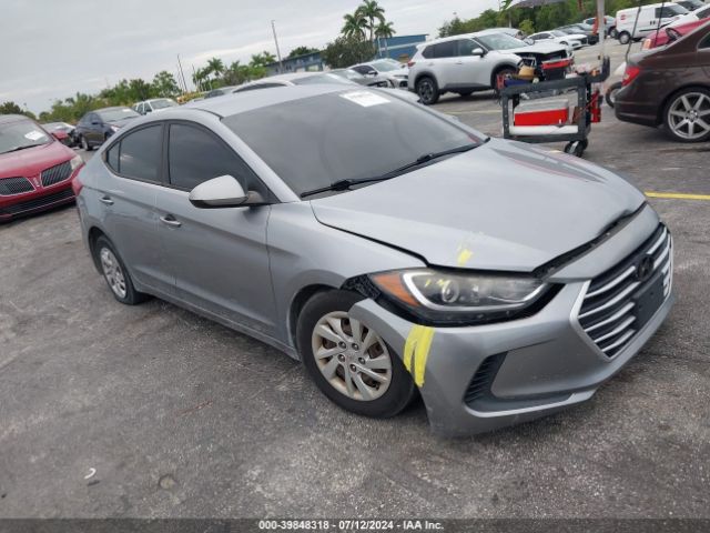 hyundai elantra 2017 5npd74lf8hh183764