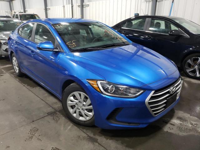 hyundai elantra se 2017 5npd74lf8hh205553