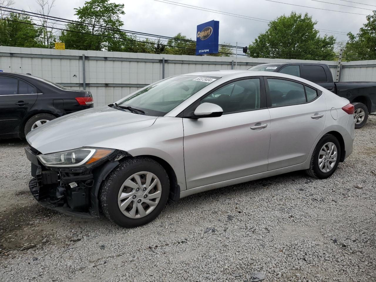 hyundai elantra 2018 5npd74lf8jh263376