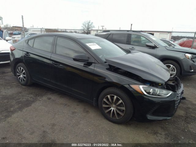 hyundai elantra 2018 5npd74lf8jh270571