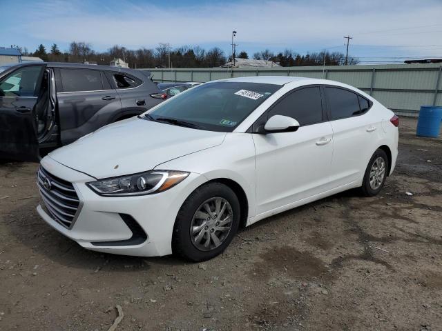 hyundai elantra se 2018 5npd74lf8jh282106