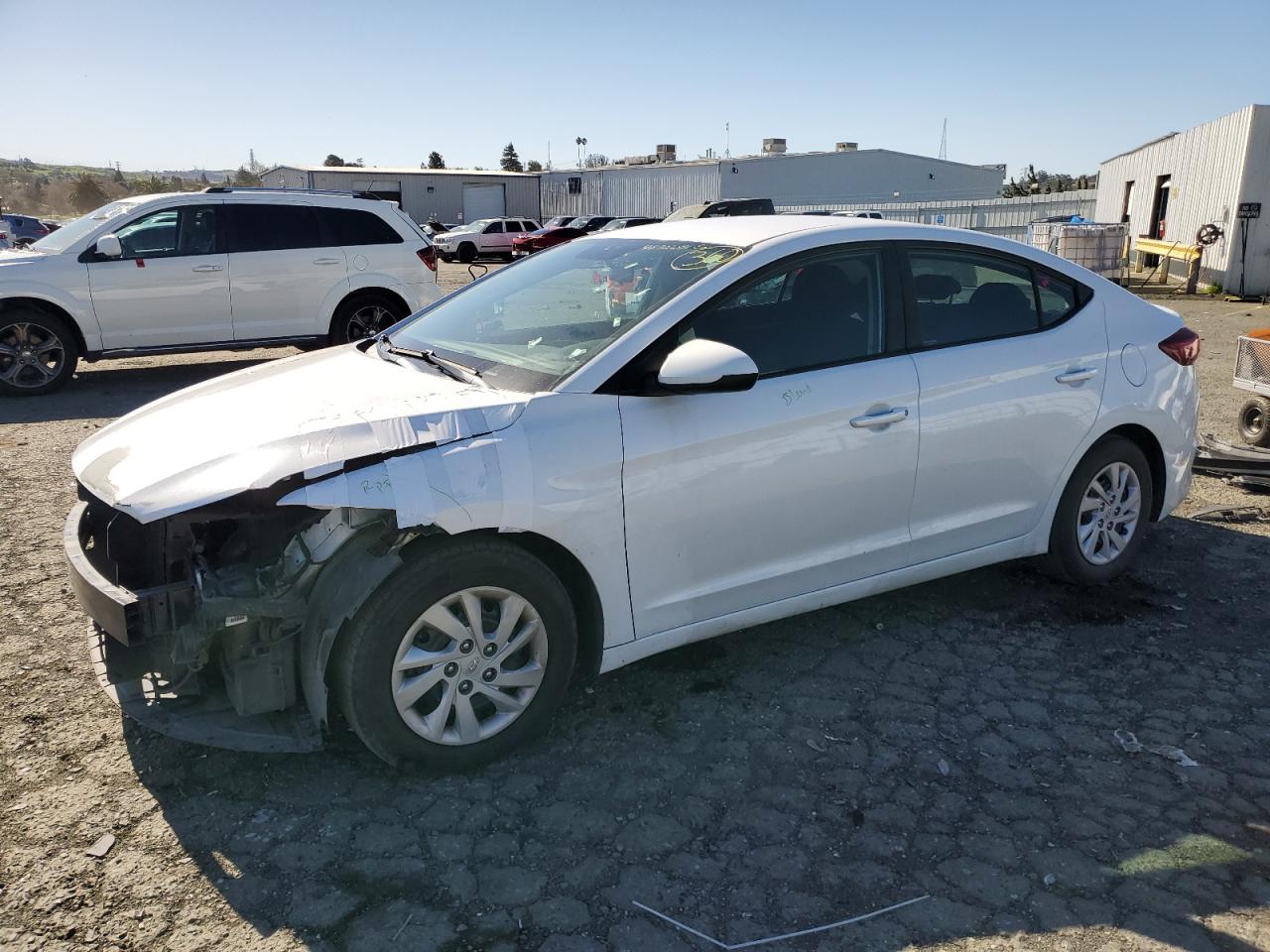 hyundai elantra 2018 5npd74lf8jh329909