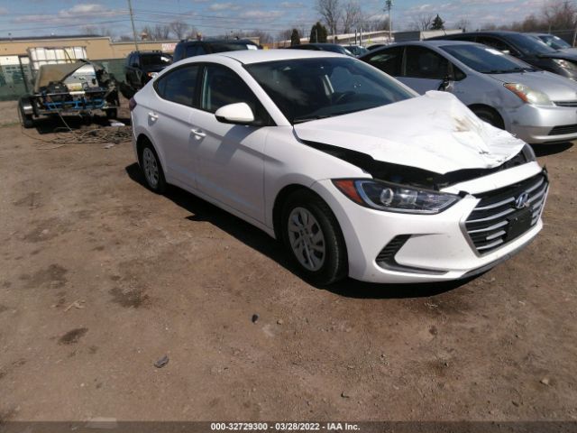 hyundai elantra 2018 5npd74lf8jh342319