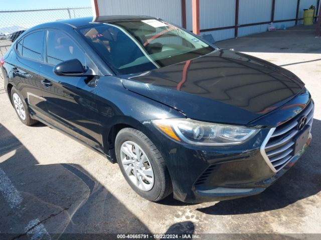 hyundai elantra 2018 5npd74lf8jh350467