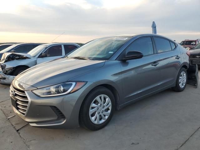 hyundai elantra se 2018 5npd74lf8jh352087