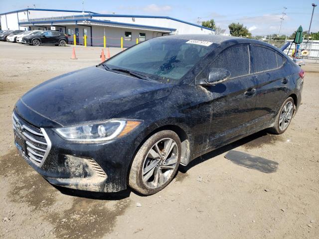 hyundai elantra se 2018 5npd74lf8jh354597