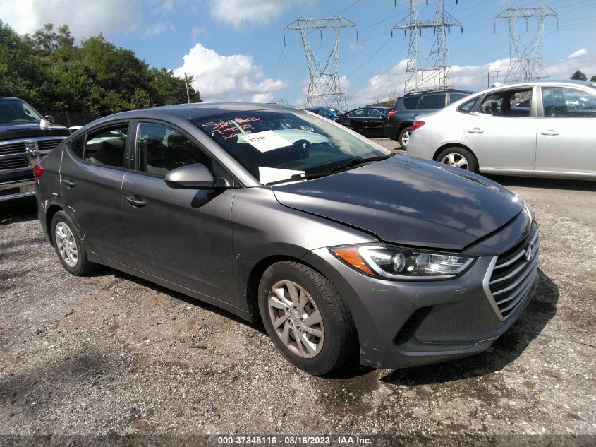 hyundai elantra 2018 5npd74lf8jh386238