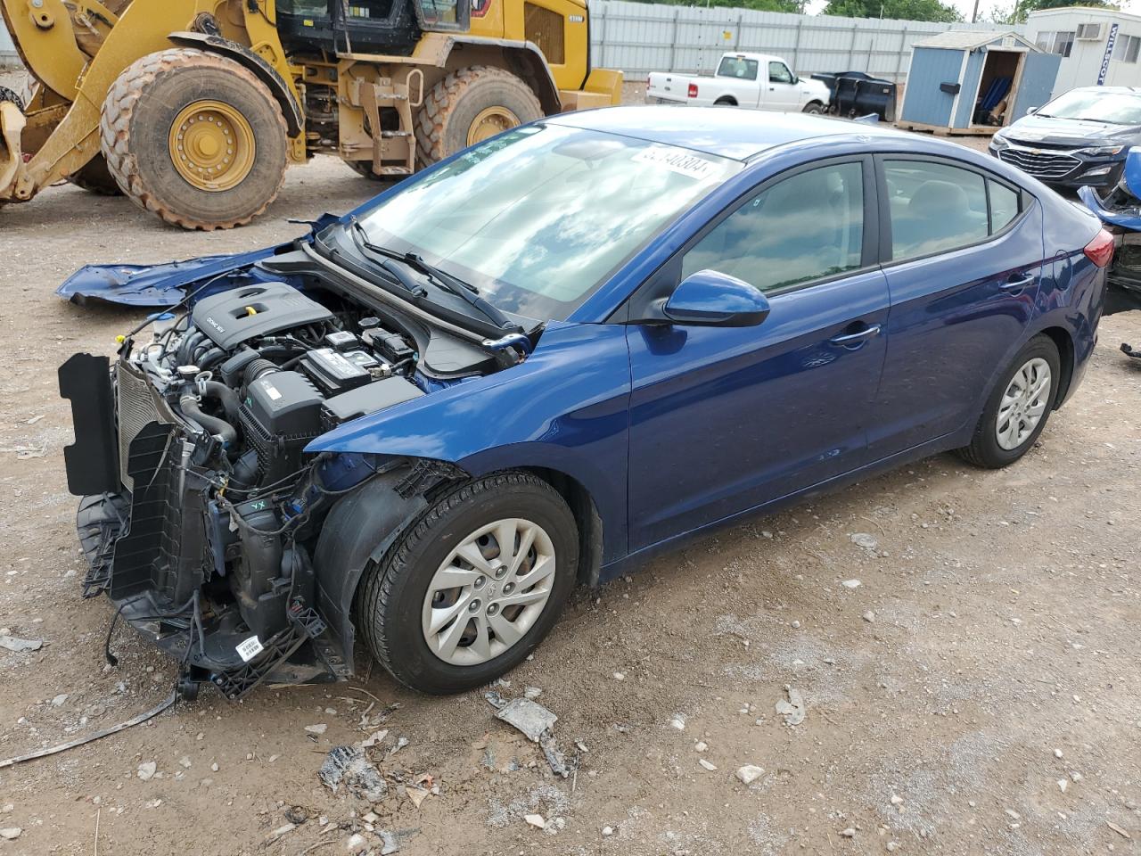 hyundai elantra 2018 5npd74lf8jh392542