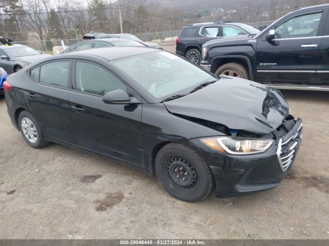 hyundai elantra 2018 5npd74lf8jh393321