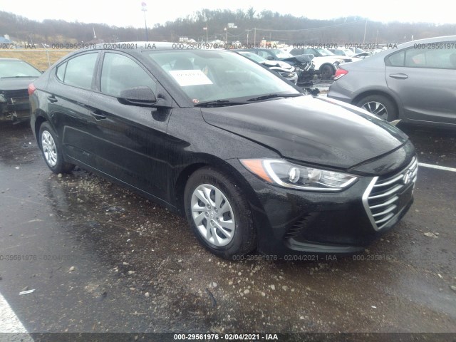 hyundai elantra 2018 5npd74lf8jh395456