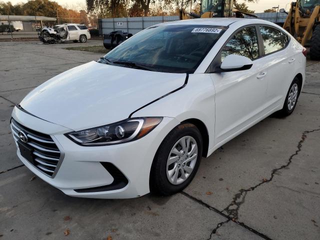 hyundai elantra se 2018 5npd74lf8jh396610