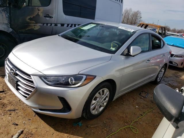 hyundai elantra se 2017 5npd74lf9hh066680