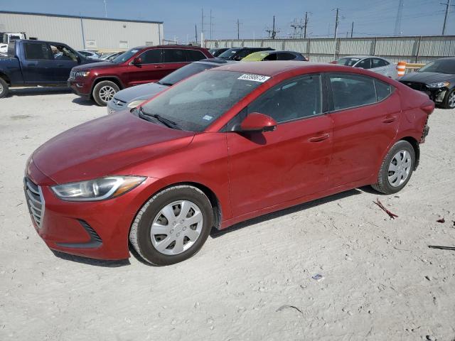 hyundai elantra 2017 5npd74lf9hh071314