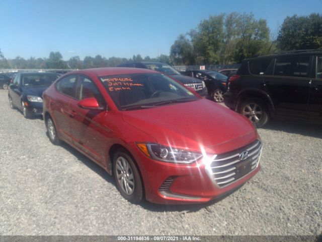 hyundai elantra 2017 5npd74lf9hh087657