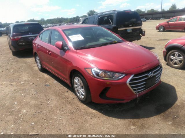 hyundai elantra 2017 5npd74lf9hh104991