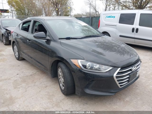 hyundai elantra 2017 5npd74lf9hh113903