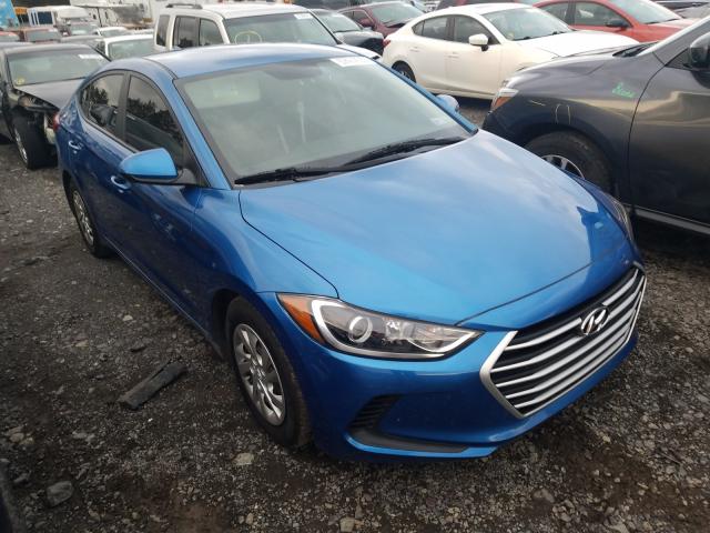 hyundai elantra se 2017 5npd74lf9hh164334