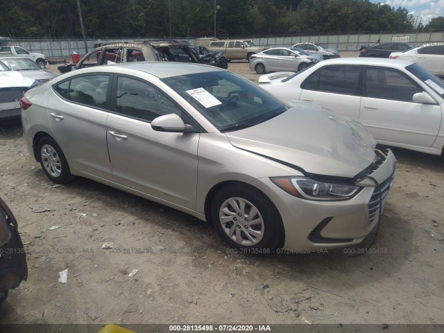 hyundai elantra 2017 5npd74lf9hh182056