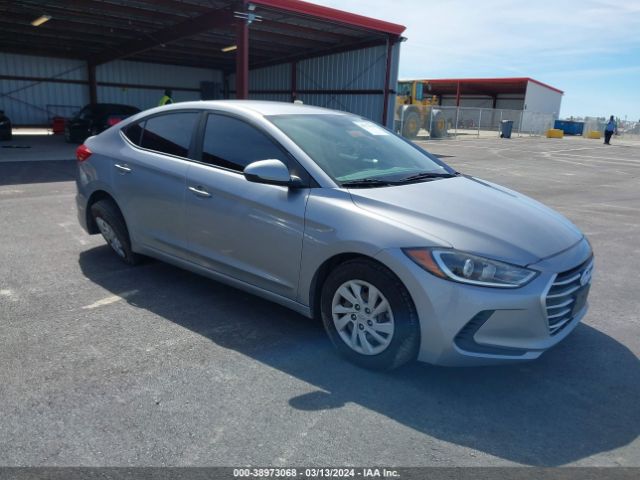 hyundai elantra 2017 5npd74lf9hh189508