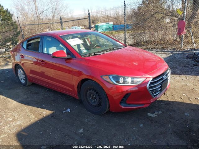 hyundai elantra 2017 5npd74lf9hh202550