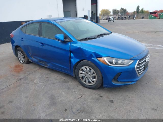 hyundai elantra 2017 5npd74lf9hh204394