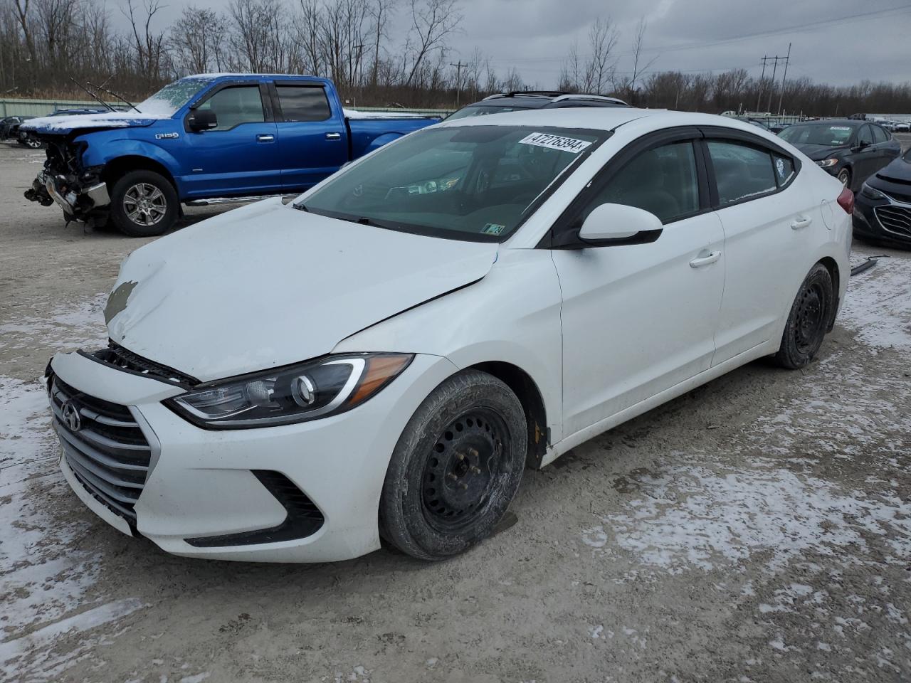 hyundai elantra 2017 5npd74lf9hh210017